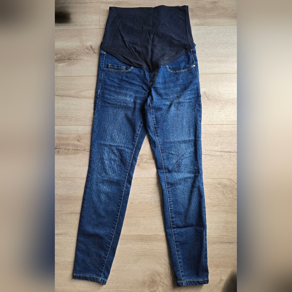 Thyme Maternity Jeans, Med Blue